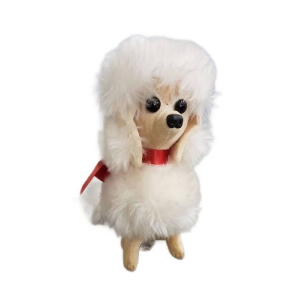 Vintage Sawdust Poodle Plushie by Kamar, Dream Pets - Picture 10 of 10